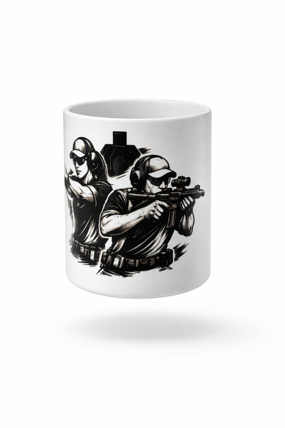 Action Shooting Tasse