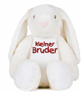 Kuscheltier mit individueller Bestickung
